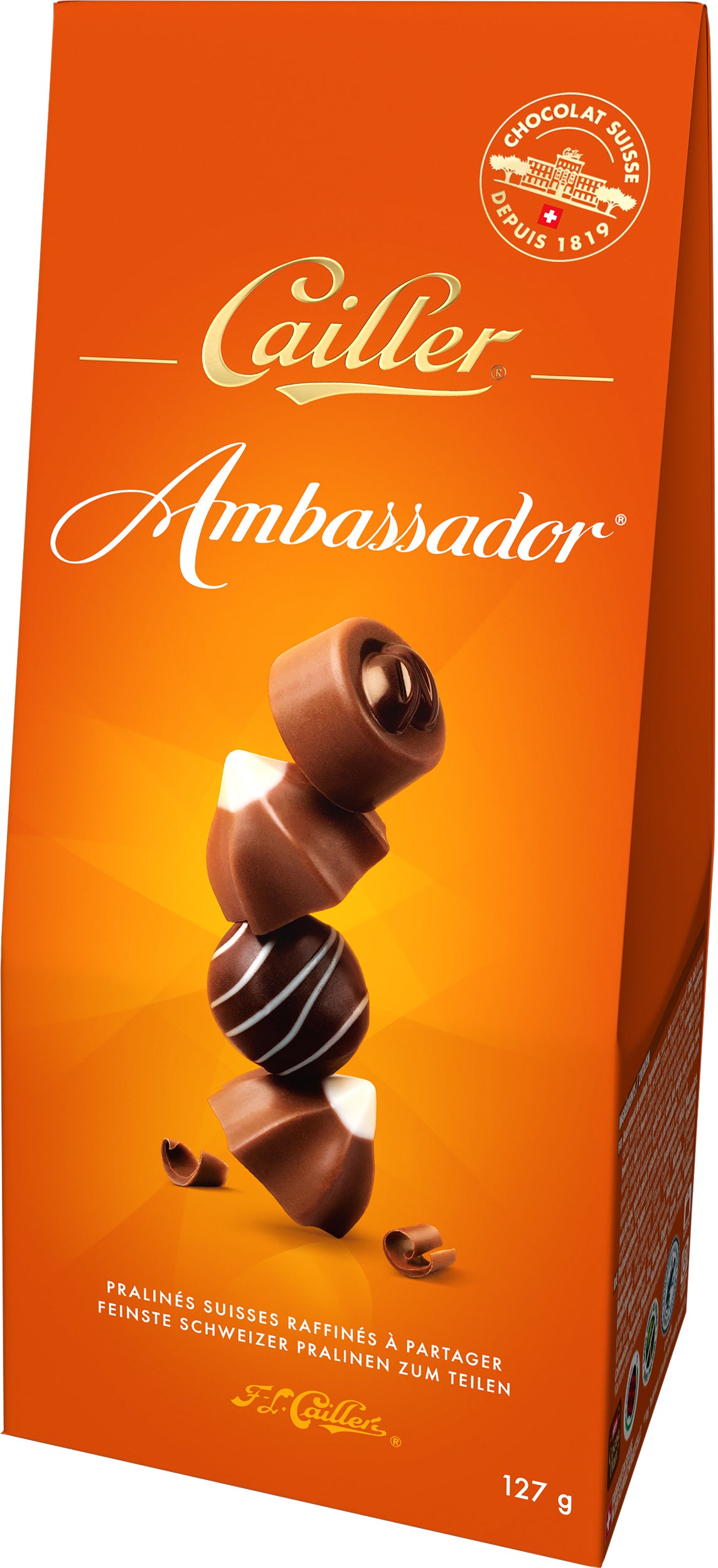 CAILLER Praliné Ambassador 12535121 127g