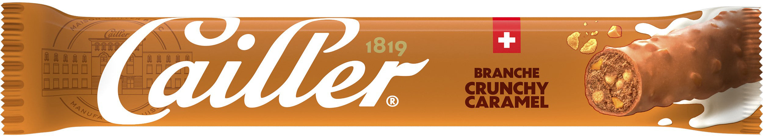 CAILLER Branches Crunchy Caramel 12610831 46g, 44 pcs.