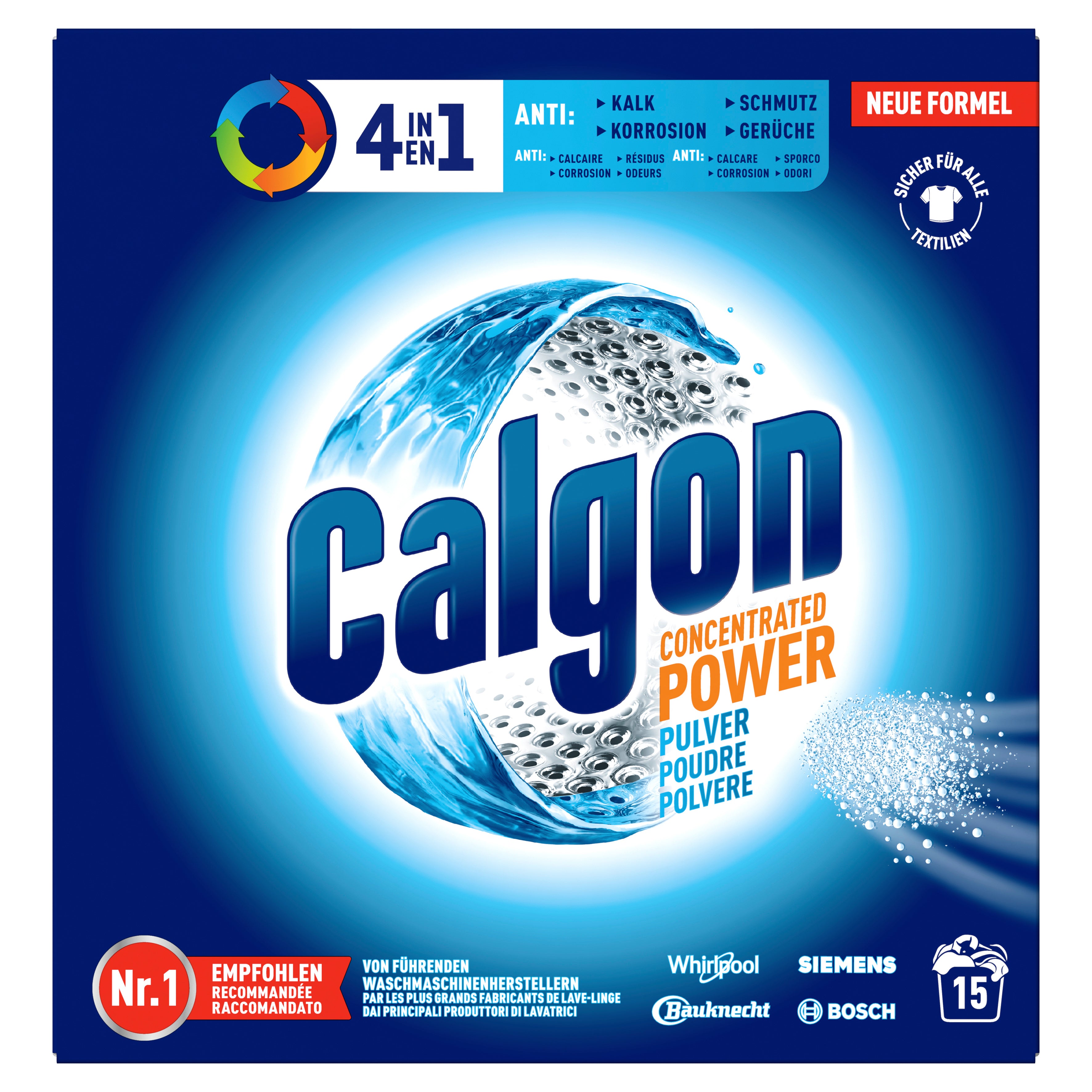 CALGON poudre 375g 3268967 4en1