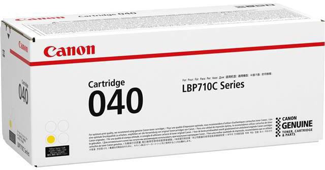 CANON Cartouche toner 040 yellow 0454C001 LBP 710Cx/712Cx 5400 pages
