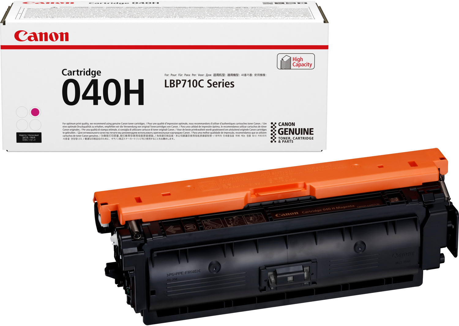 CANON Cartouche toner 040H magenta 0457C001 LBP 710Cx/712Cx 10'000 pages