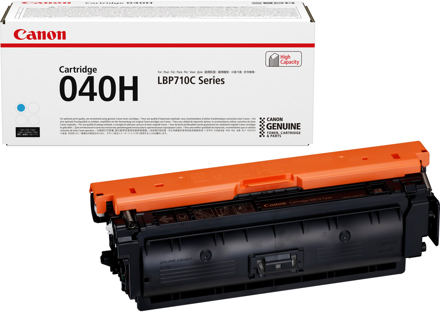 CANON Cartouche toner 040H cyan 0459C001 LBP 710Cx/712Cx 10'000 pages