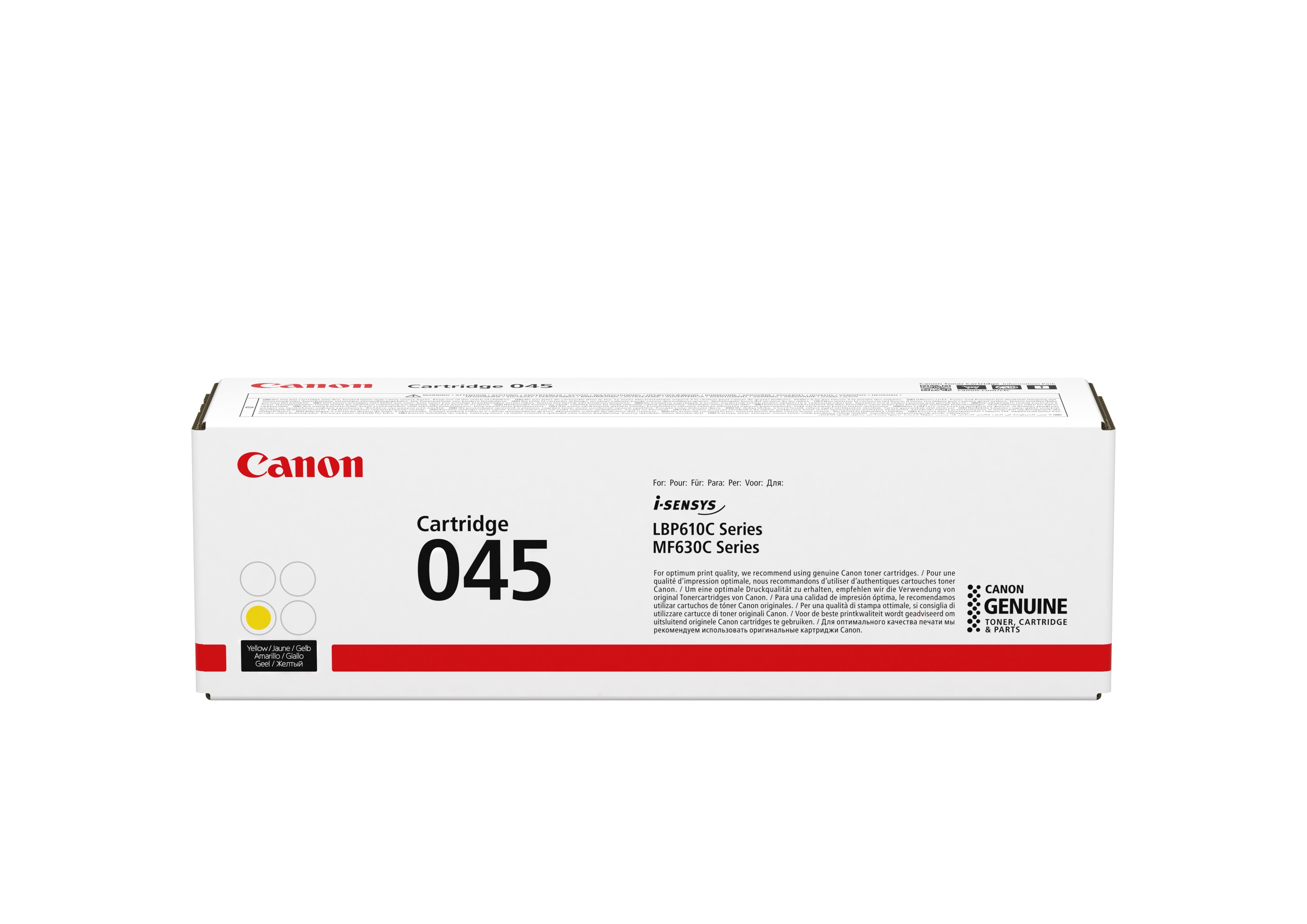 CANON Cartouche toner 045 yellow 1239C002 LBP613Cdw/611Cn 1300 pages