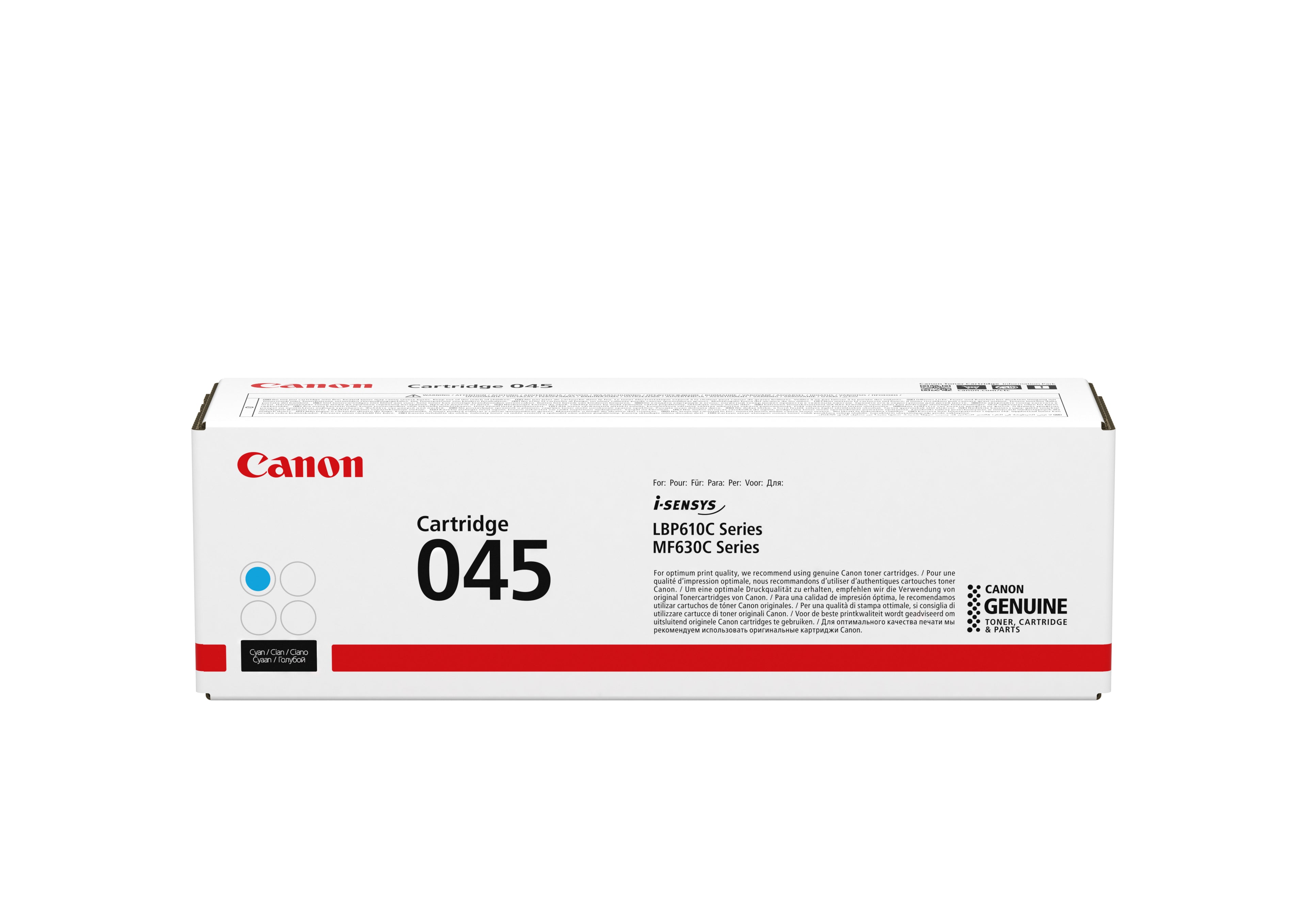 CANON Cartouche toner 045 cyan 1241C002 LBP613Cdw/611Cn 1300 pages