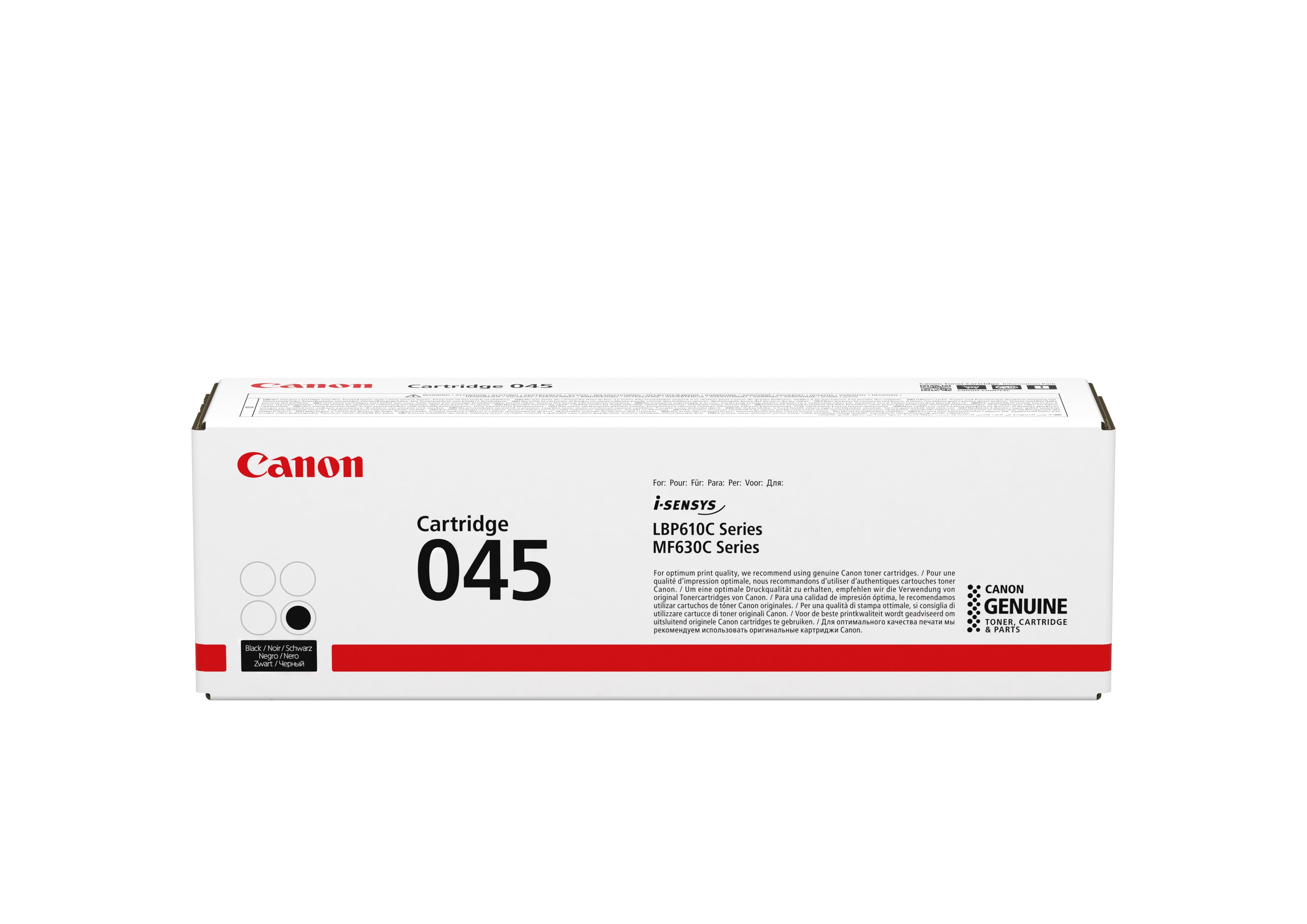 CANON Cartouche toner 045 noir 1242C002 LBP613Cdw/611Cn 1400 pages