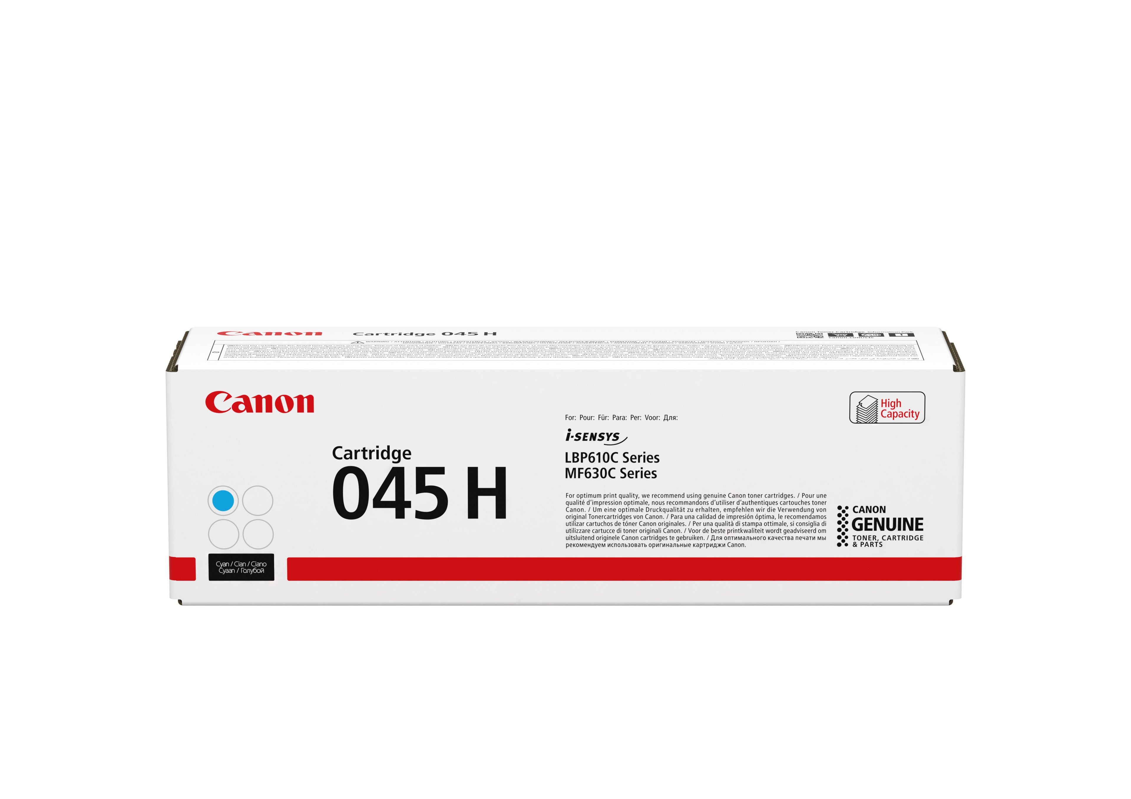 CANON Cartouche toner 045 H cyan 1245C002 LBP613Cdw/611Cn 2200 pages