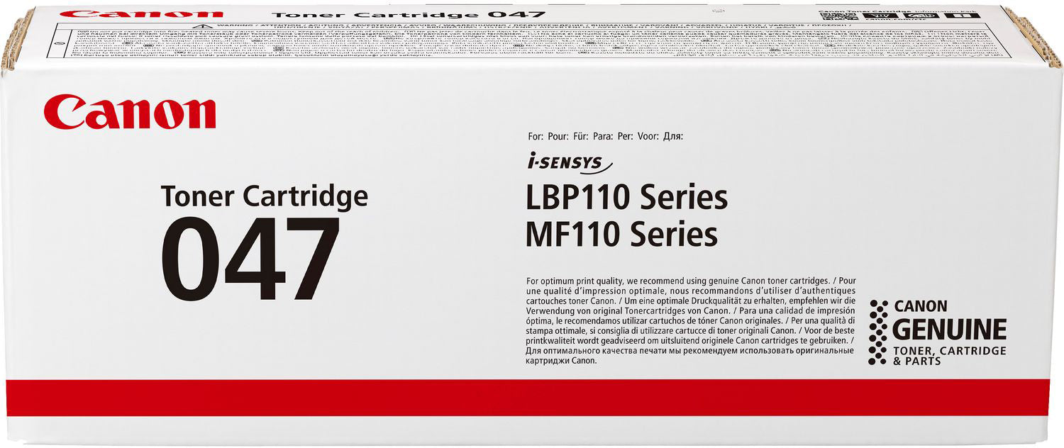 CANON Cartouche toner 047 noir 2164C002 LBP 112/113w 1600 p.