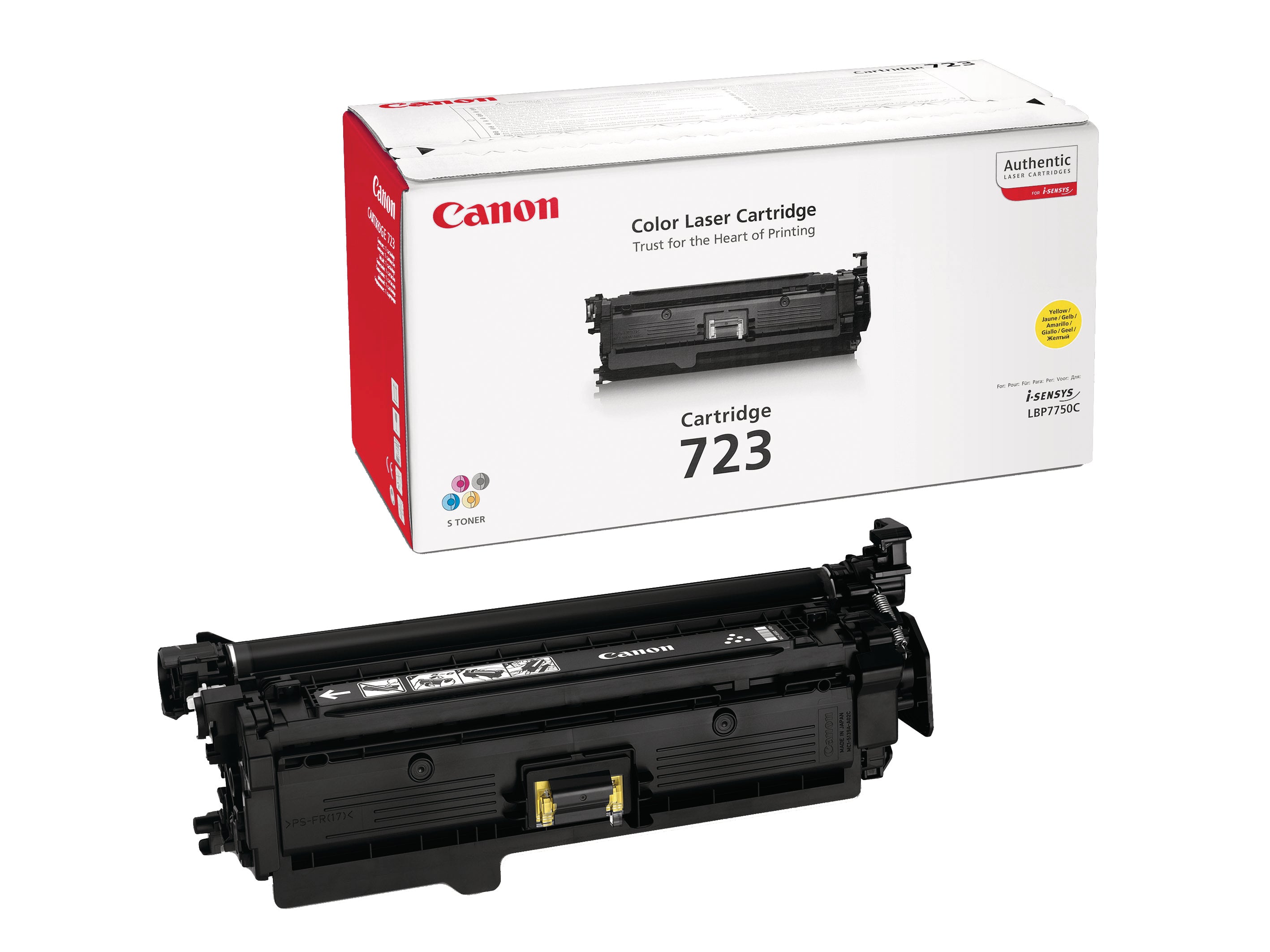 CANON Cartouche toner 723 yellow 2641B002 LBP 7750Cdn 8500 pages