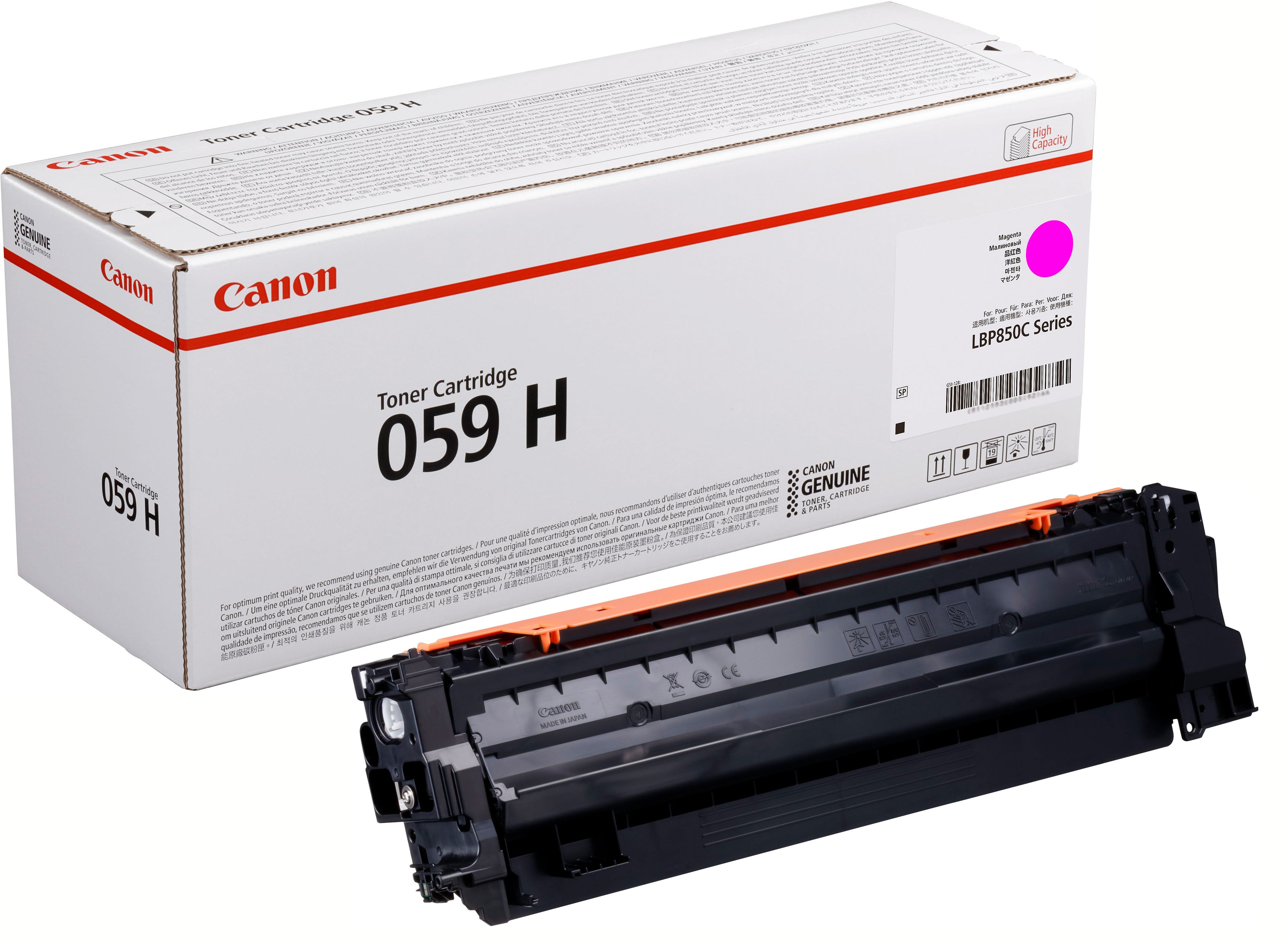 CANON Cartouche toner 059H magenta 3625C001 LBP825CX 13'500 pages