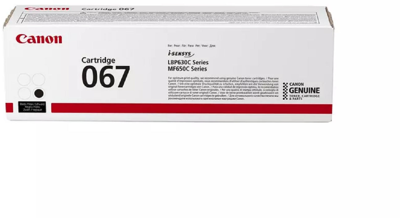 CANON Cartouche toner 067 noir 5102C002 LBP631Cw/633Cdw 1350 pages