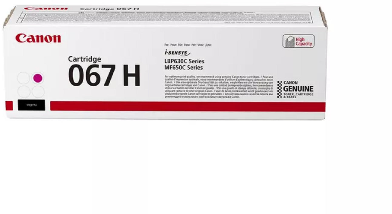 CANON Cartouche toner 067H magenta 5104C002 LBP631Cw/633Cdw 2350 pages