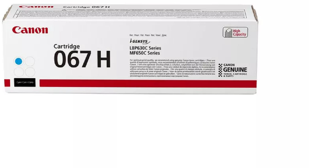 CANON Cartouche toner 067H cyan 5105C002 LBP631Cw/633Cdw 2350 pages