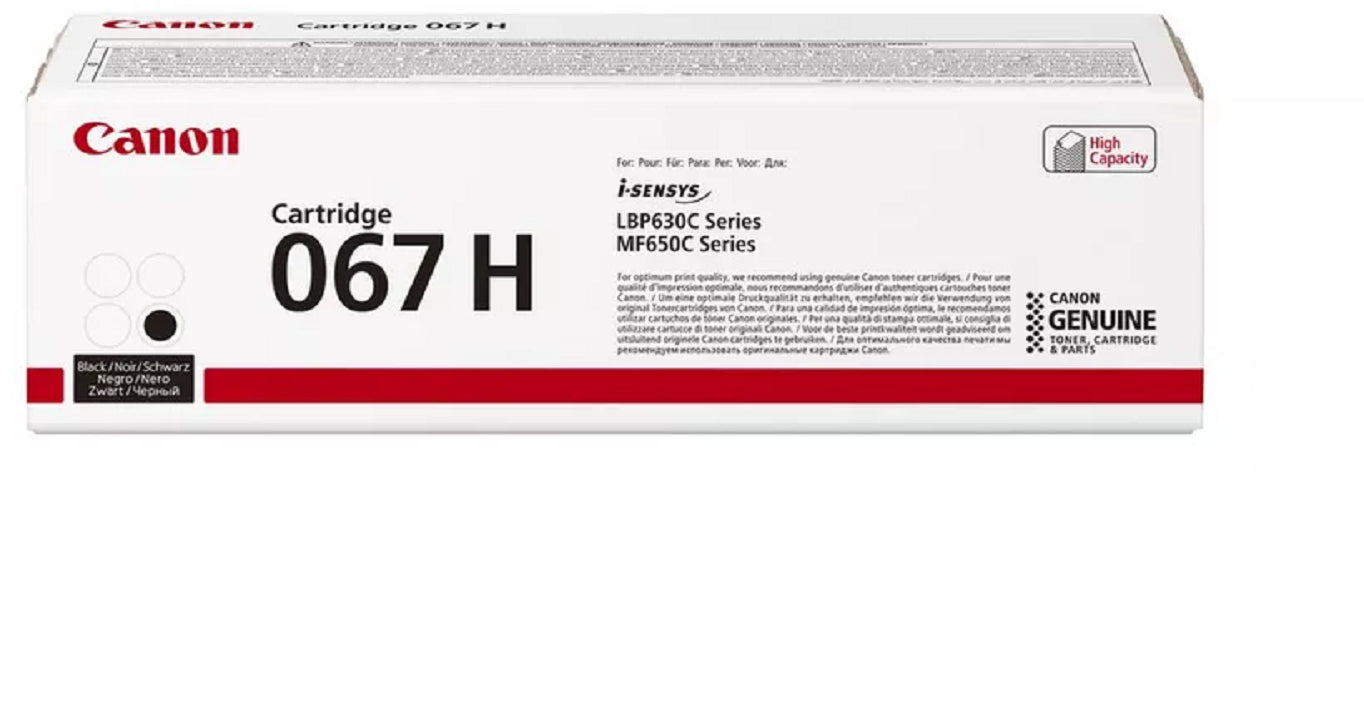 CANON Cartouche toner 067H noir 5106C002 LBP631Cw/633Cdw 3130 pages