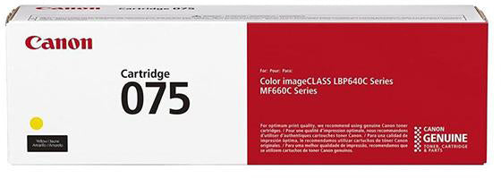CANON Cartouche toner 075 yellow 6362C002 LBP647Cdw/664Cdw 1300 pages