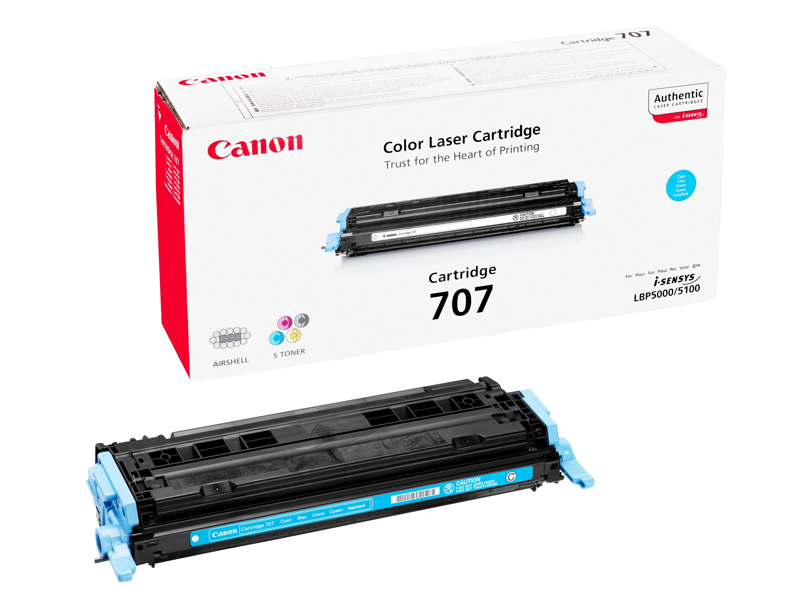 CANON Cartouche toner 707 cyan 9423A004 LBP 5000 2000 pages