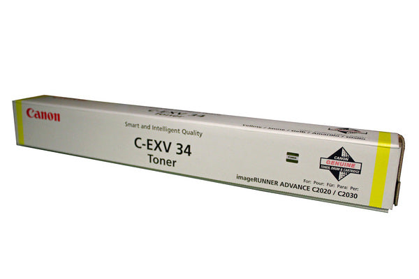 CANON Toner yellwo C-EXV34Y IR C2020 19'000 pages