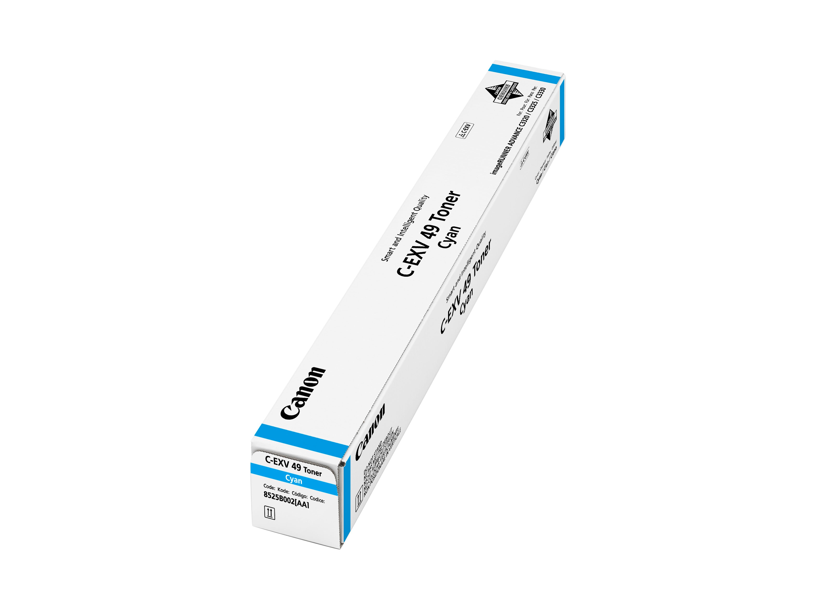 CANON Toner cyan C-EXV49C IR C 3325i 19'000 pages