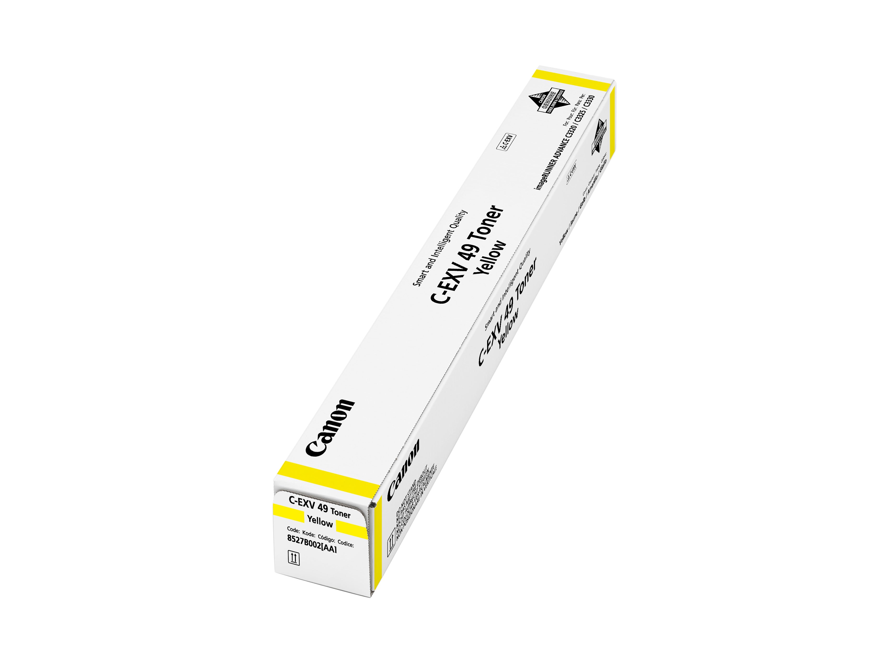 CANON Toner yellow C-EXV49Y IR C 3325i 19'000 pages