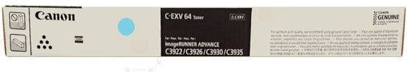 CANON Toner cyan C-EXV64C IR-ADV DX C3900 25'500 pages