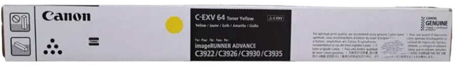 CANON Toner yellow C-EXV64Y IR-ADV DX C3900 25'500 pages