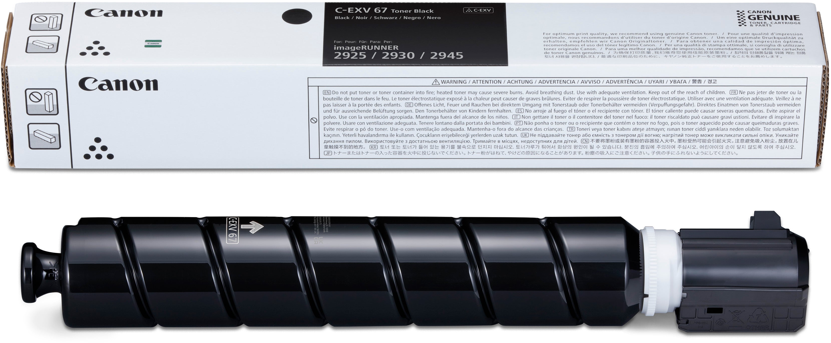CANON Toner noire C-EXV67BK IR-2900 33'000 pages