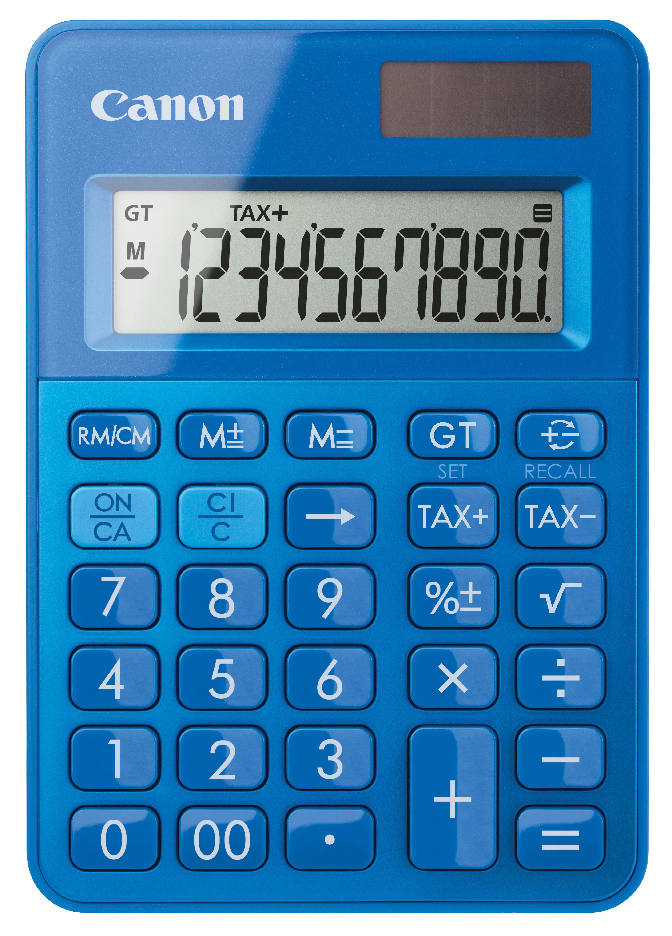 CANON     Calculateur LS-100K bleu