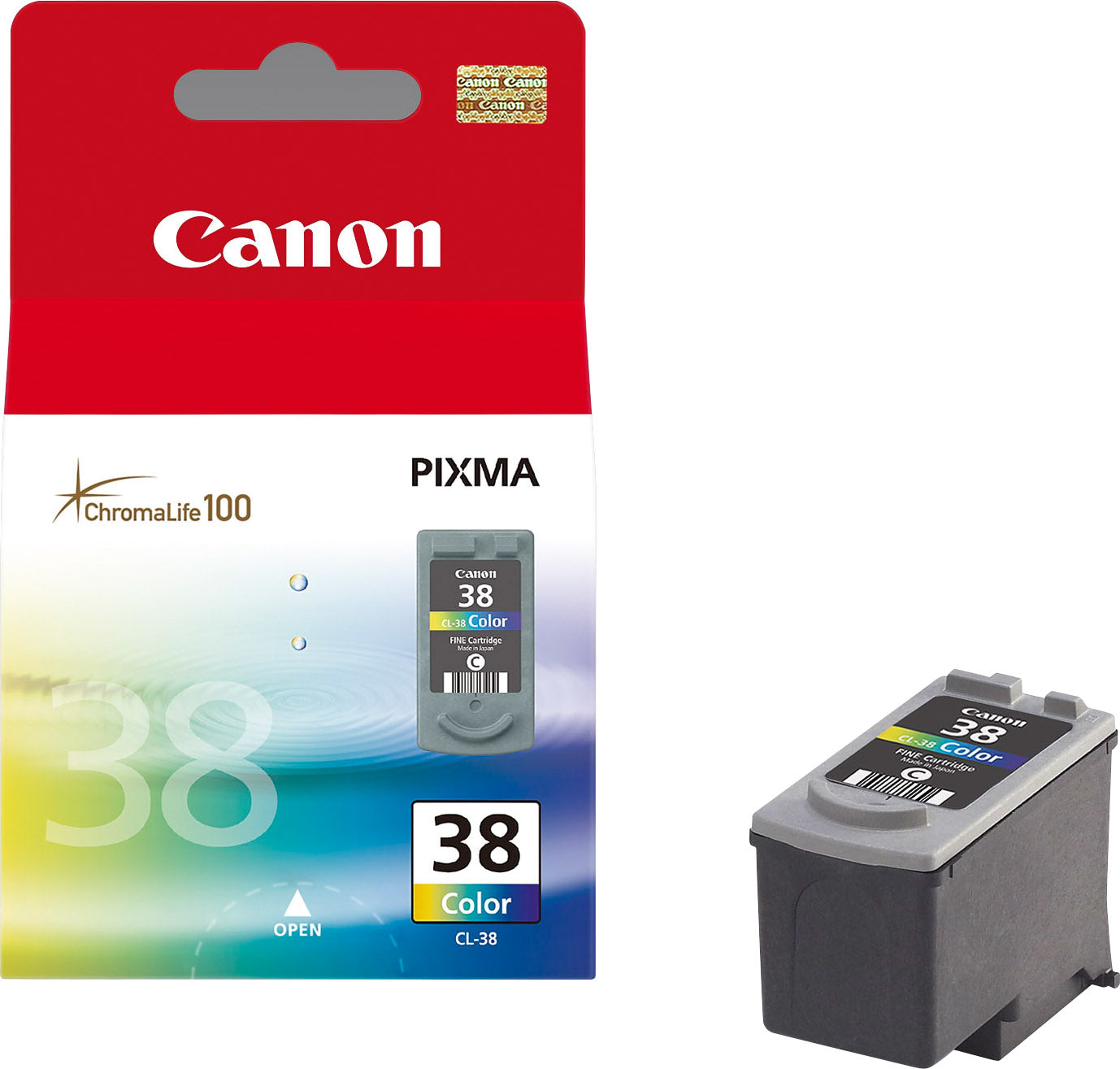 CANON Tête d'impression color CL-38 PIXMA iP 2500 3x3ml