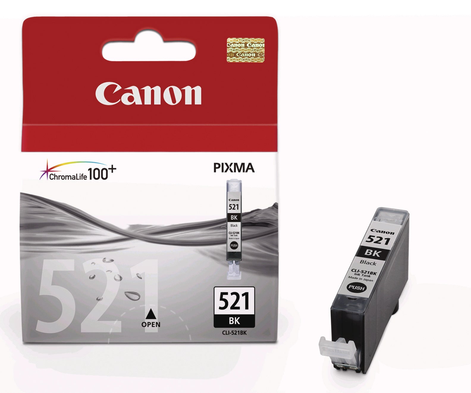 CANON Cartouche d'encre noir CLI-521BK PIXMA MP 980 9ml