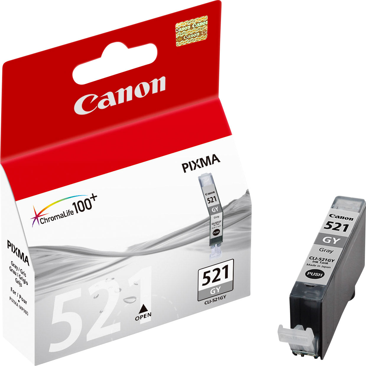 CANON Cartouche d'encre grey CLI-521GY PIXMA MP 980 9ml