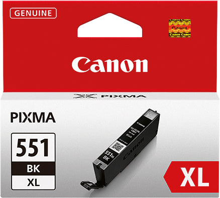CANON Cartouche d'encre XL noir CLI-551XLBK PIXMA MG5450 11ml