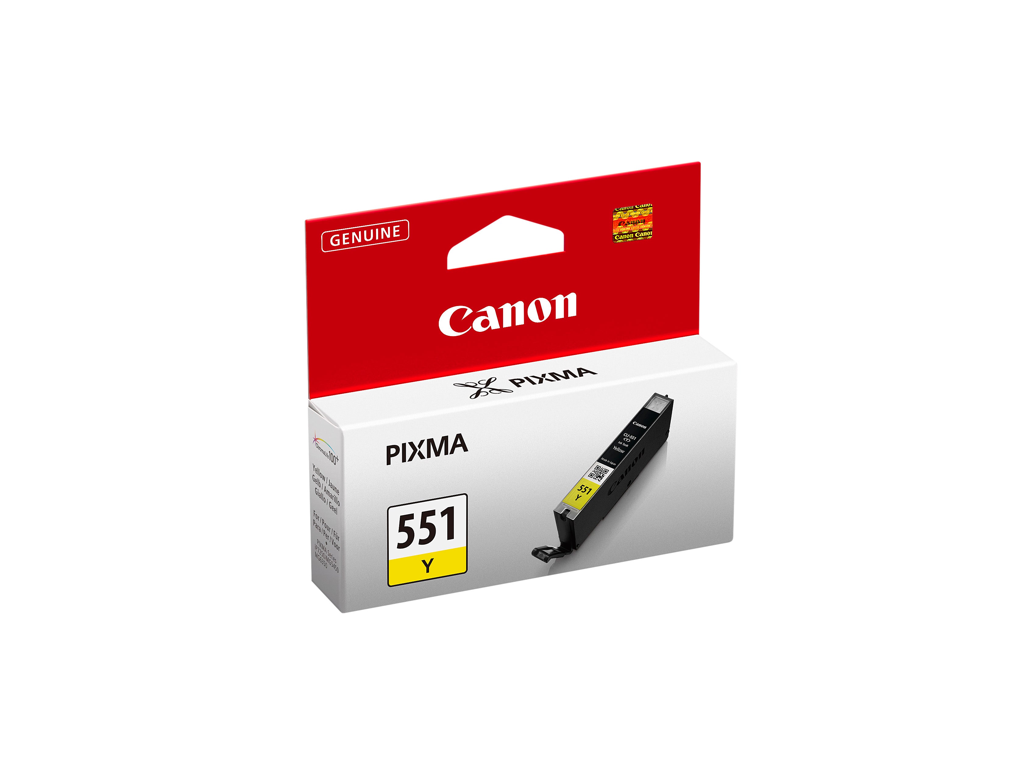 CANON Cartouche d'encre yellow CLI-551Y PIXMA MG5450 7ml