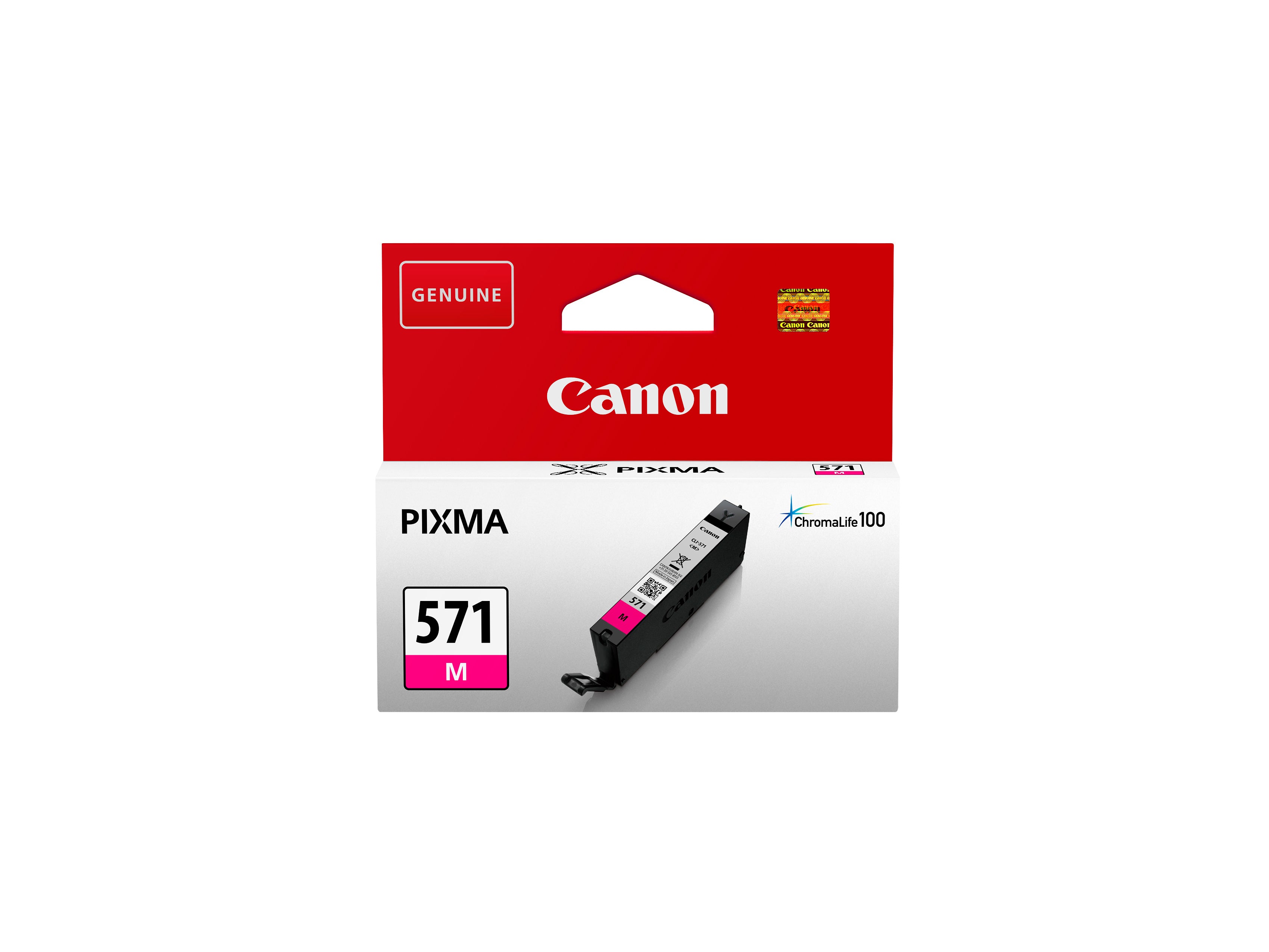 CANON Cartouche d'encre magenta CLI-571M PIXMA MG5750 7ml