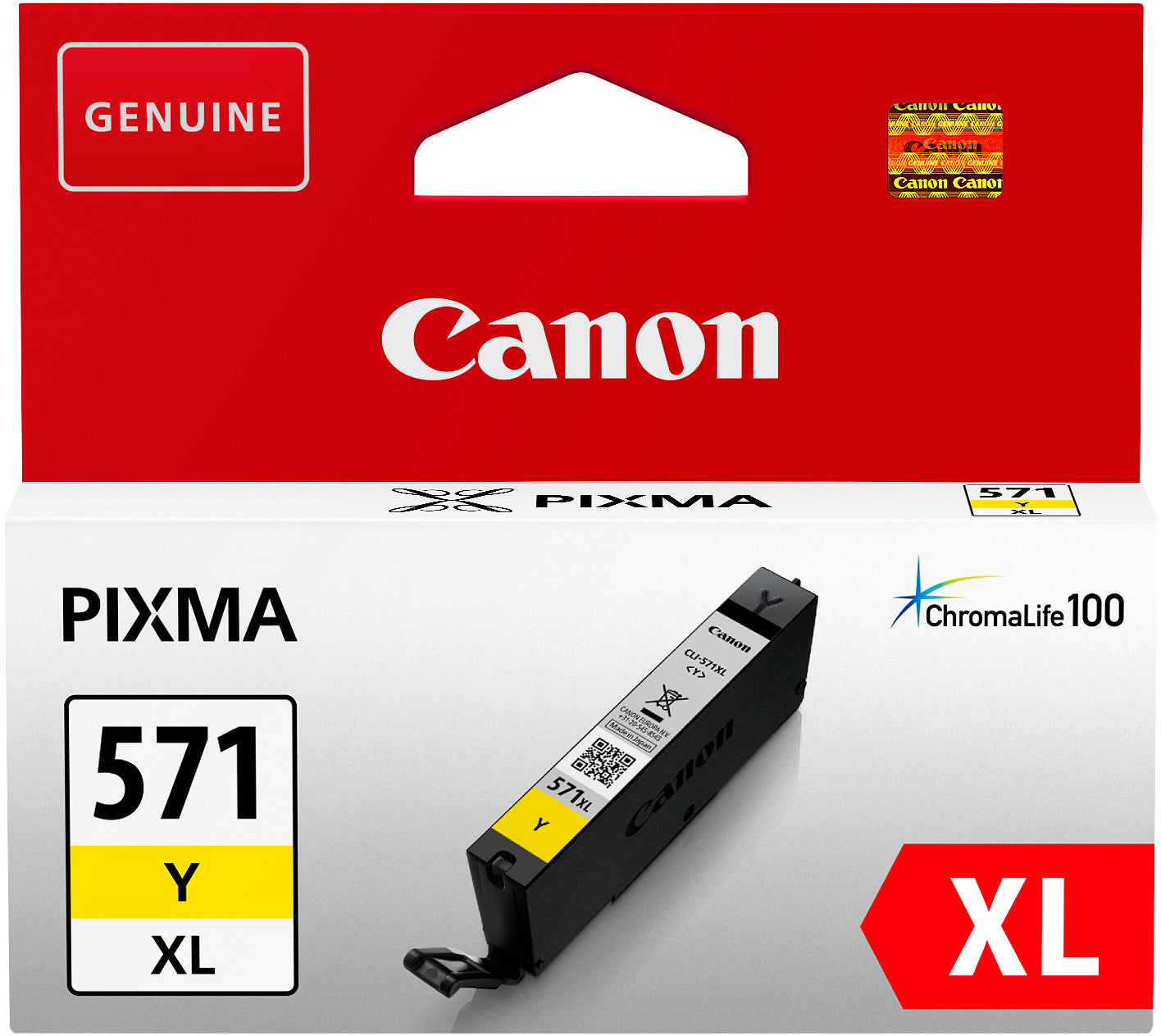 CANON Cartouche d'encre XL yellow CLI-571XLY PIXMA MG5750 11ml