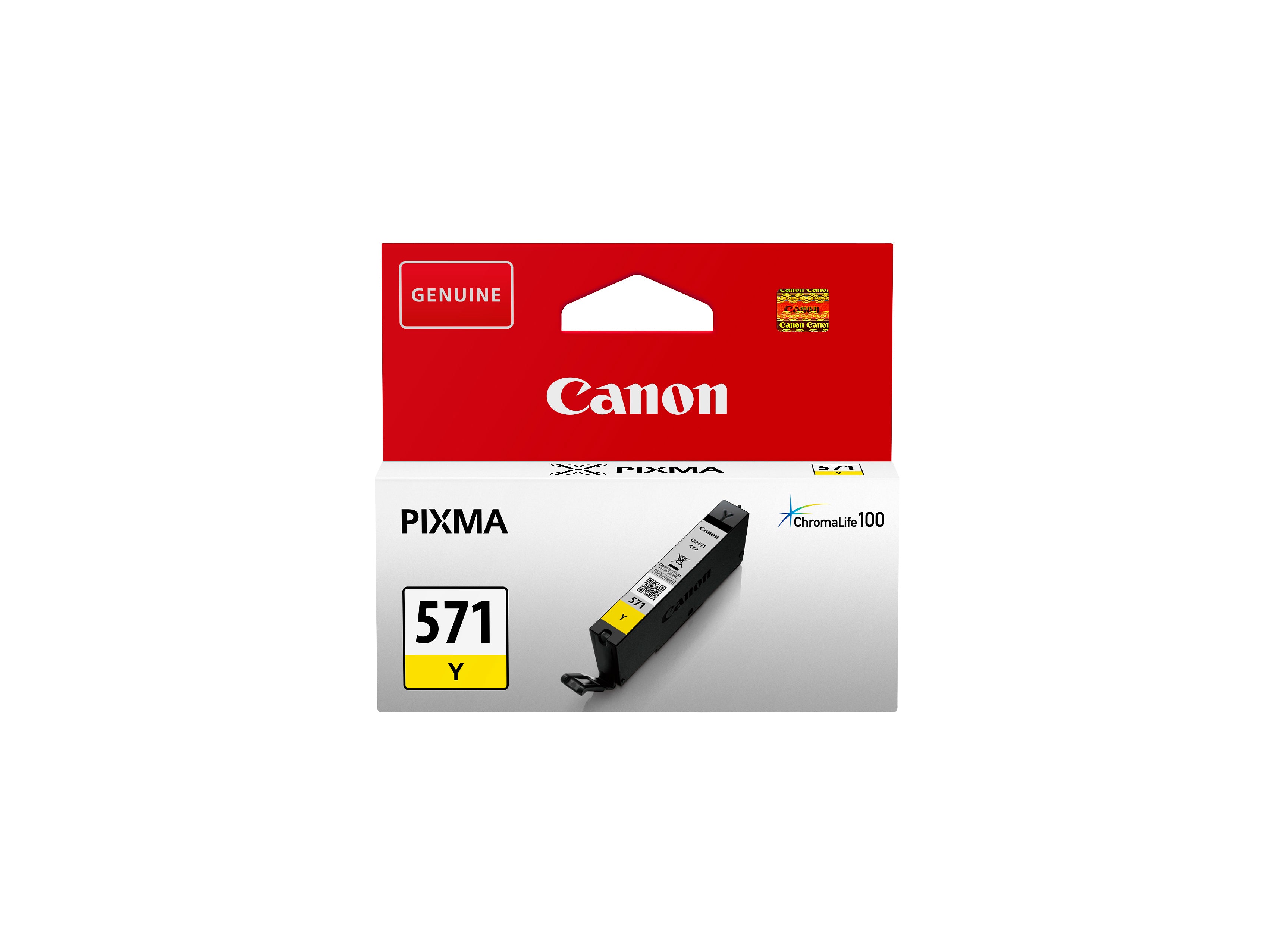 CANON Cartouche d'encre yellow CLI-571Y PIXMA MG5750 7ml