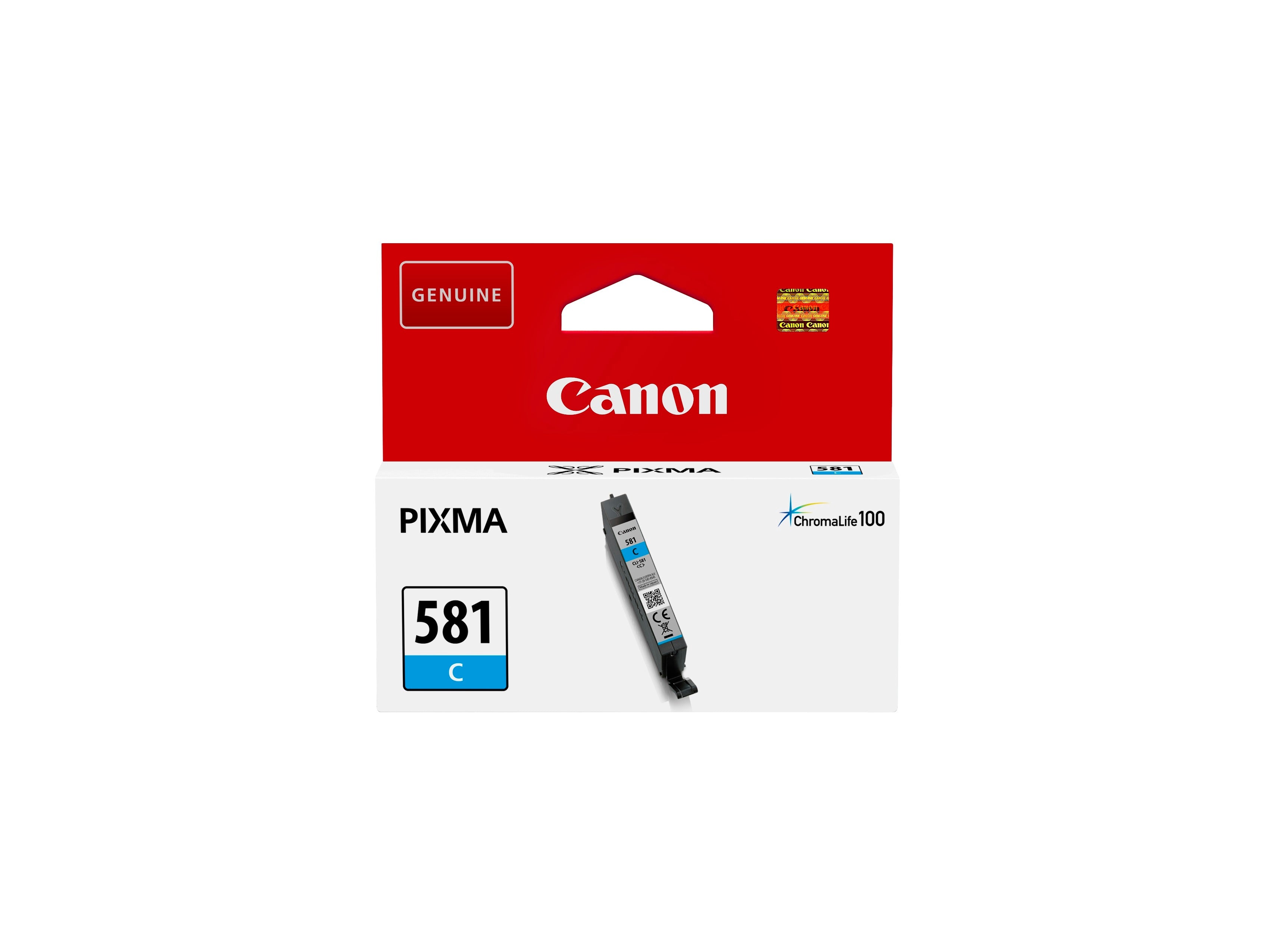 CANON Cartouche d'encre cyan CLI-581C Pixma TS6150/TS8150 5.6ml