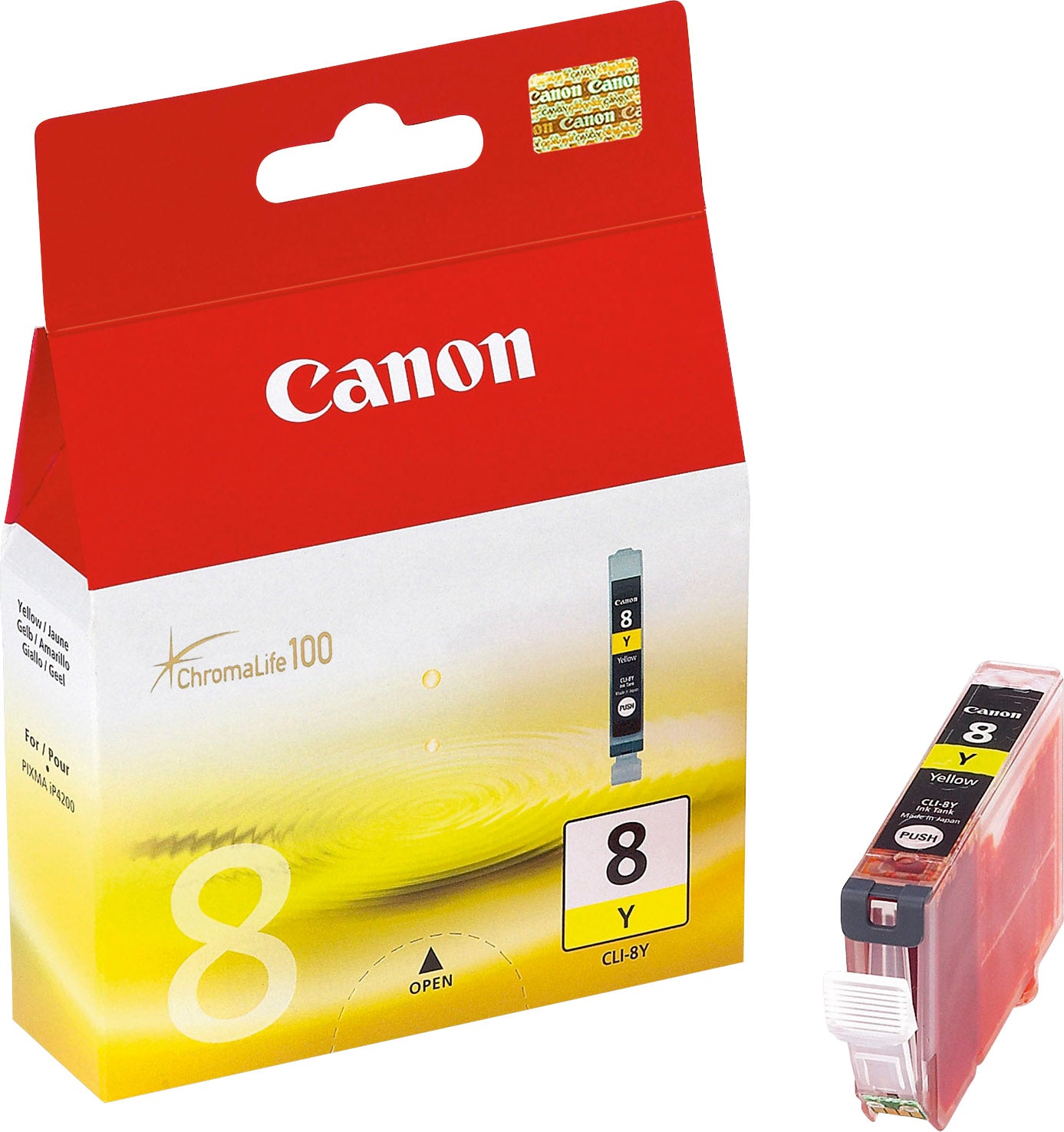 CANON Cartouche d'encre yellow CLI-8Y PIXMA iP 5200 13ml
