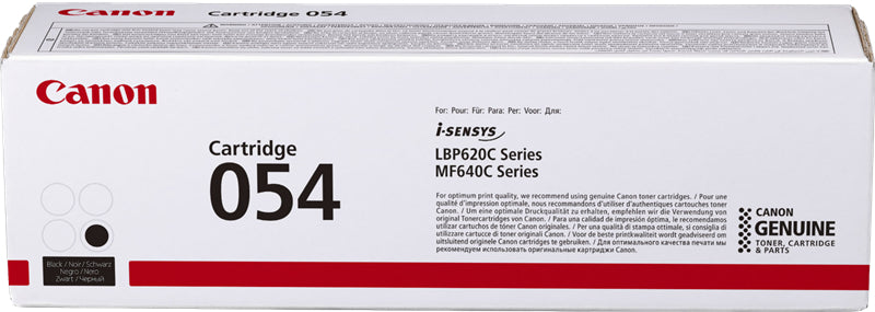 CANON Cartouche toner 054 noir CRG 054 B LBP621/MF641 1500 pages