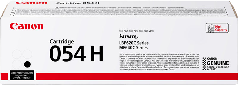 CANON Cartouche toner 054H noir CRG 054 BH LBP621/MF641 3100 pages
