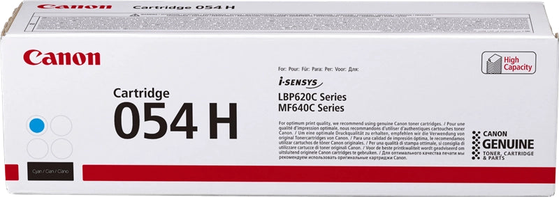 CANON Cartouche toner 054H cyan CRG 054 CH LBP621/MF641 2300 pages