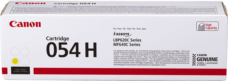 CANON Cartouche toner 054H yellow CRG 054 YH LBP621/MF641 2300 pages