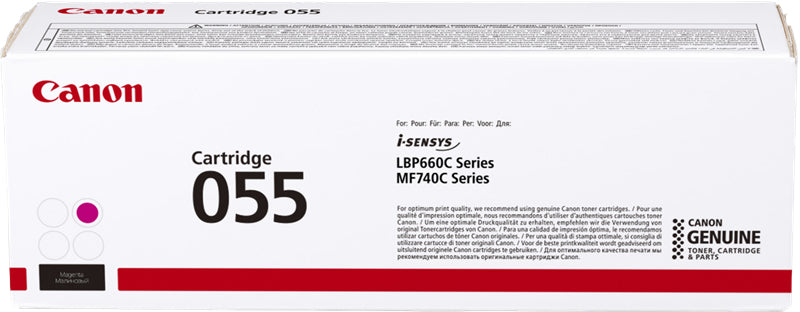 CANON Cartouche toner 055 magenta CRG 055 M LBP663/MF742 2100 pages