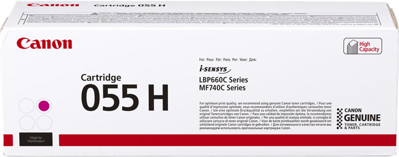 CANON Cartouche toner 055H magenta CRG 055 MH LBP663/MF742 5900 pages