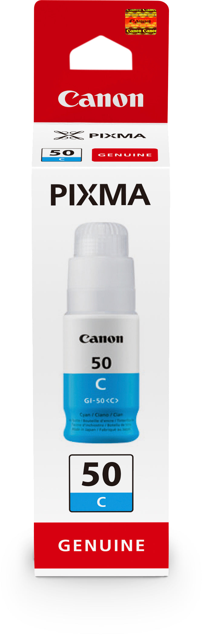 CANON Bouteille d'encre cyan GI-50C PIXMA G5050/G6050 70ml