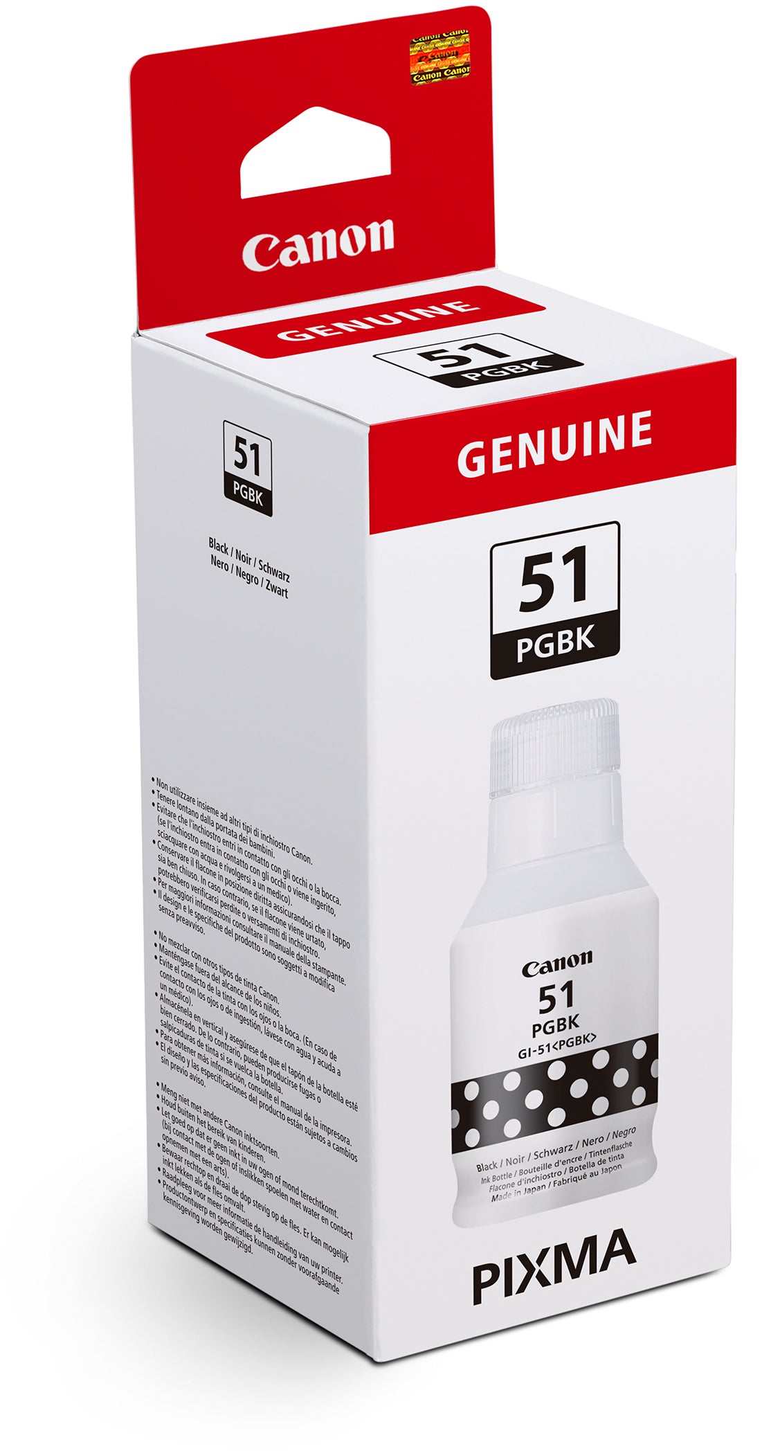 CANON Bouteille d'encre noir GI-51PGBK PIXMA G2520/G2560 170ml