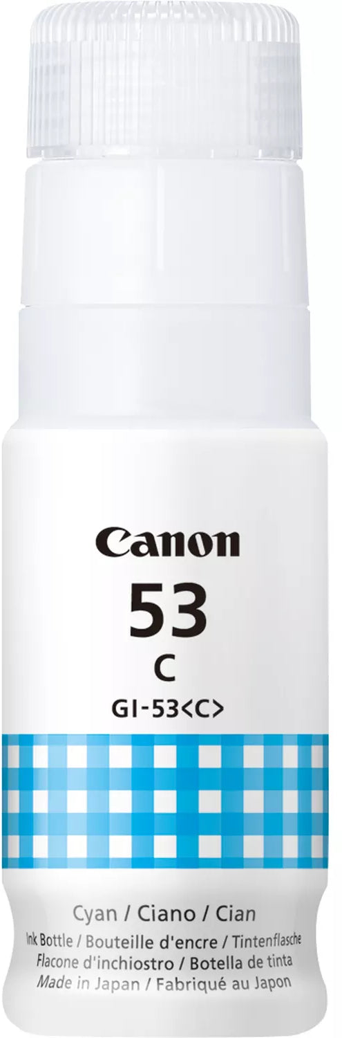 CANON Bouteille d'encre cyan GI-53 C PIXMA G550/G650 3000 pages