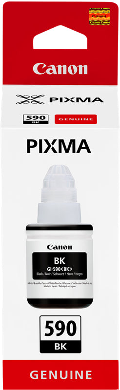 CANON Bouteille d'encre noir GI-590BK PIXMA G1500/G2500/G3500 135ml