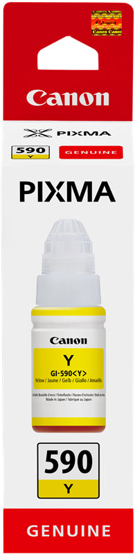 CANON Bouteille d'encre yellow GI-590Y PIXMA G1500/G2500/G3500 70ml