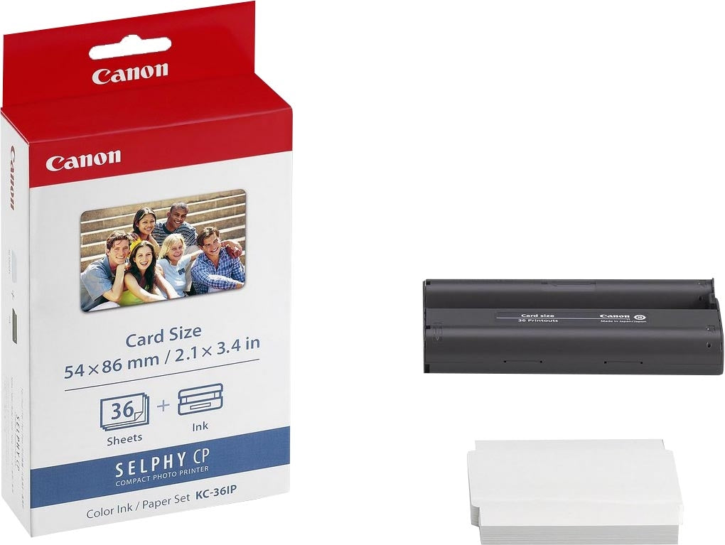 CANON Encre Coul./papier 8,6x5,4cm KC36IP CP 100 36 feuilles