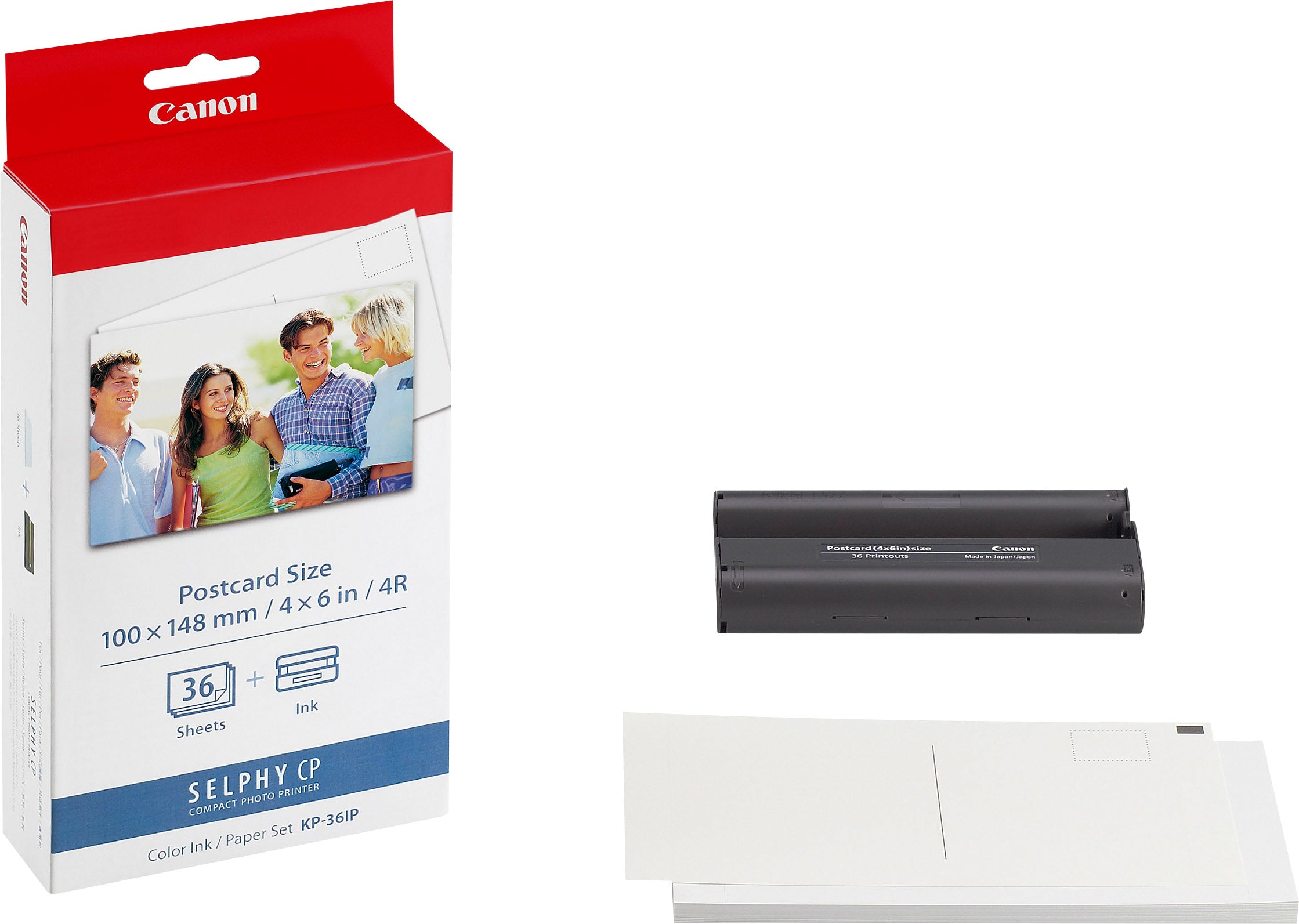 CANON Encre Couleur/papier 10x15cm KP36IP CP 100 36 feuilles