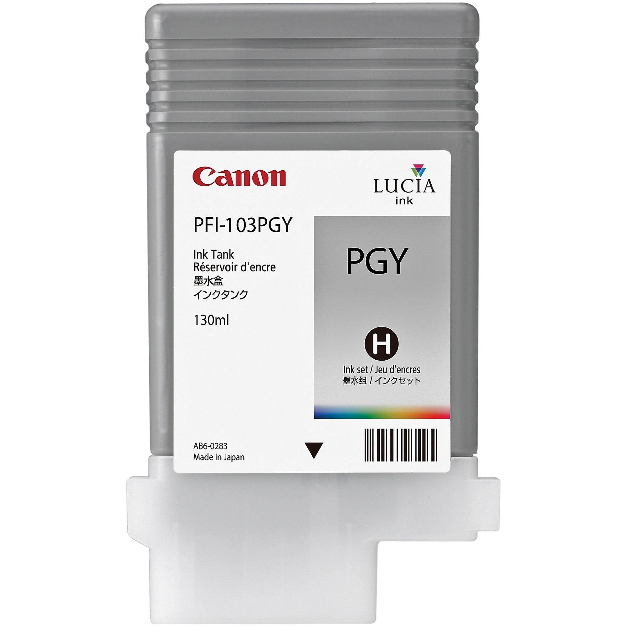 CANON Cartouche d'encre photo grey PFI-103PGY iPF 6100 130ml